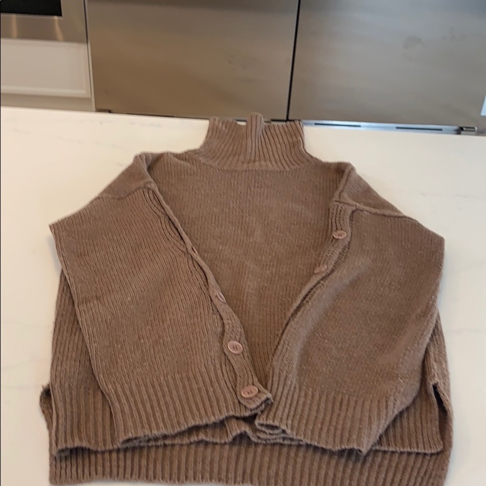 Brown oversized sweater